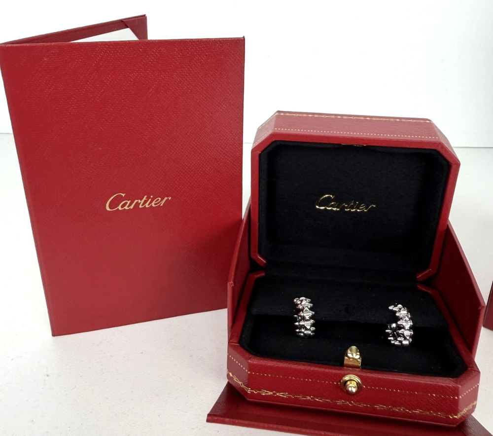 Cartier Clash de Cartier Mini Earrings in 18k White Gold